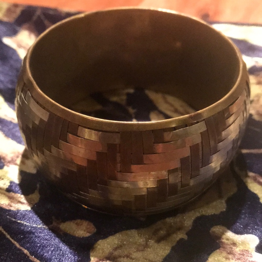 Vintage copper bangle